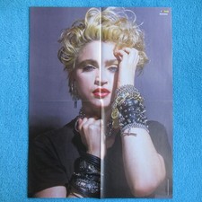 MADONNA POSTER POP ROCKY 4 Seiten 1980er A-Ha