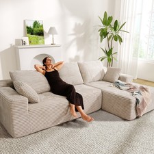 L-Form Ecksofa mit