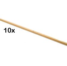 Gleis-Einzelprofil Messing 1,80 m 10 Stück Spur G Gartenbahn Zubehör Gleisbau