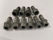 10x Radschrauben M14x1,5x27 Kugelbund 5x112 57,1 66,5 Felgenschloss Audi VW