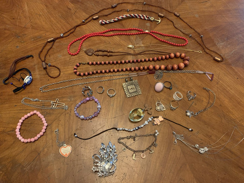 Diverse alte schmuck konvolut - diverse,