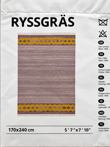 Ikea ryssgras handgewebter - ikea,
