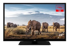 JVC 24 Zoll Fernseher HD Ready Smart TV LED LCD Triple Tuner DVB-C/T2/S2 Alexa