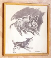 Schönes Bild mit Jagdmotiv