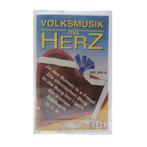 Volksmusik mit herz - mc,