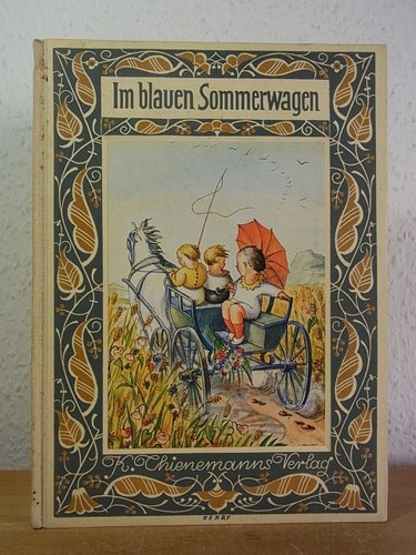 Blauen sommerwagen durchs - im,