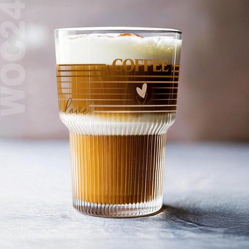 Stapelbar latte macchiato - latte,