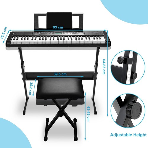 Digital klavier tasten - 61,
