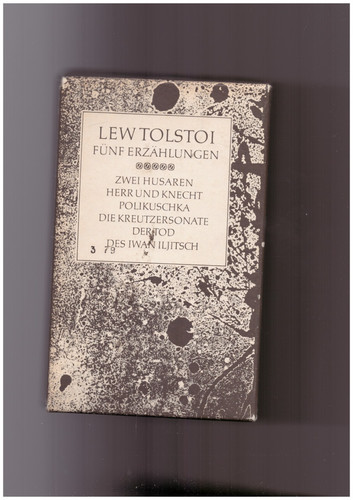 Lew tolstoi fünf - tolstoi:,