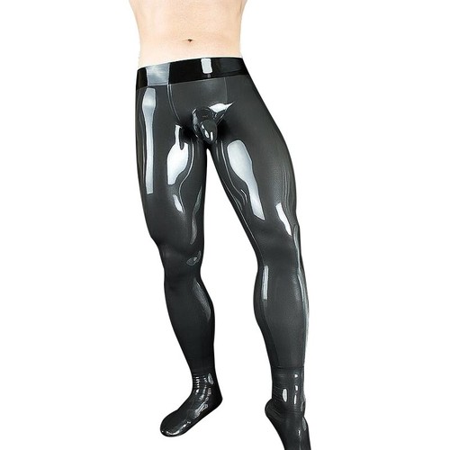 Herren latex hose mit socken - hose,