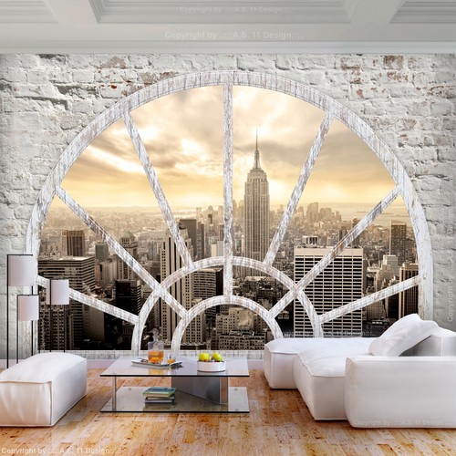 Steinwand new york - new, vlies