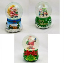 LED Schneekugel & Musik