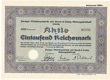 Peniger Maschinenfabrik und Unruh & Liebig AG Leipzig 1941 ungelocht   KIROW 