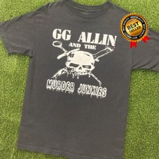 80s GG allin band t shirt