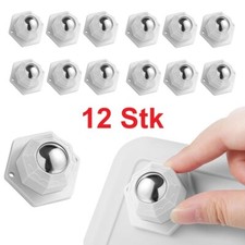 12x Möbelrollen Kugelrollen