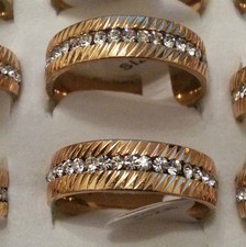 NEU Modeschmuck Ring Edelstahl