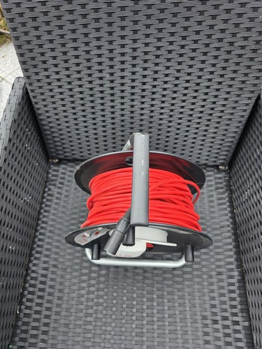 Xlr 50m kabeltrommel - xlr,