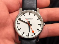 Mondaine SBB CFF FFS Swiss Railway Uhr Herren 38mm 30344