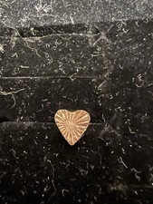 Single Ohrstecker Rotgold 585 In Herzform