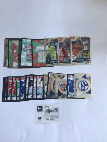 33x topps fußball bundesliga - 33x,