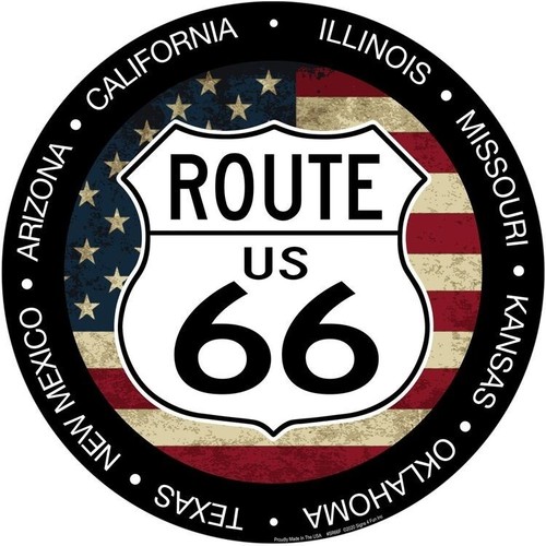 Route blechschild 5 - 66,