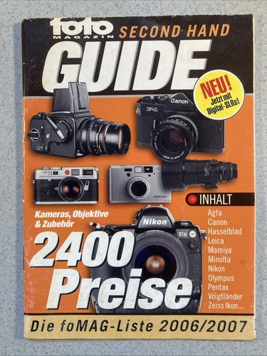 Foto magazin second hand guide - foto,