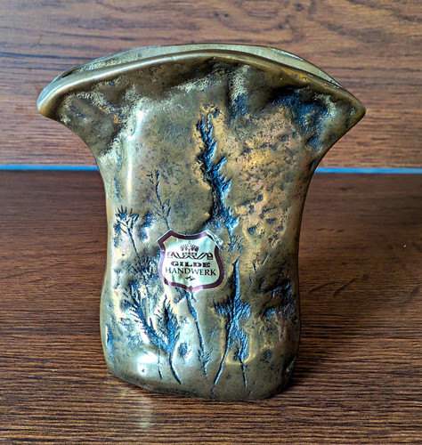 Kleine messing vase - von, gilde