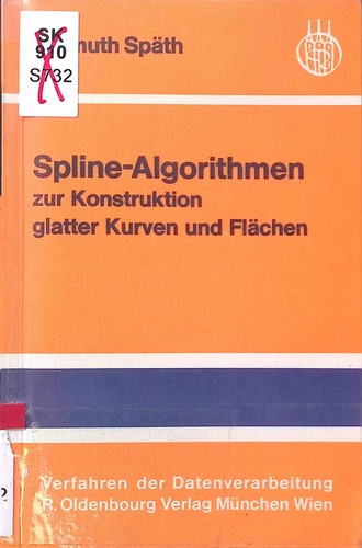 Spline algorithmen zur - spline-algorithmen,