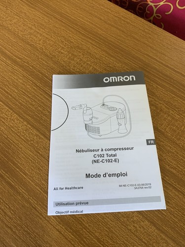 Omron c102 total - total, handbuch