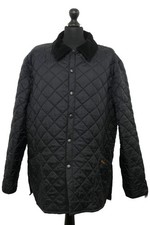 Barbour Liddesdale Herren Steppjacke Jacke XXL 2XL schwarz uni leicht