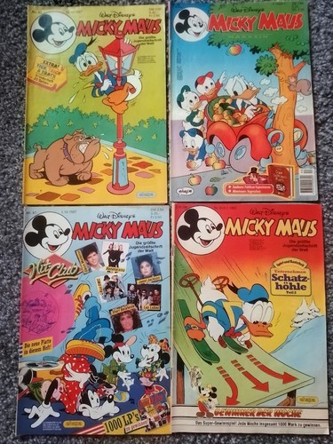 Micky maus hefte 80er - hefte, 90er