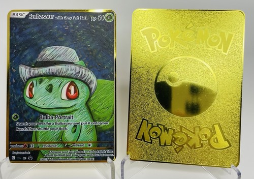 Bulbasaur pokemon metall - metall, karte