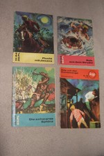 4 alte Romanhefte DDR, 1964