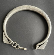 antike Tuareg Berber Halsschmuck Tetuan Marokko Massiv Silber 405g