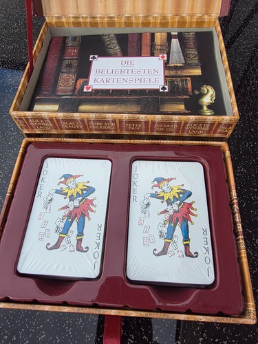 Spielkarten set dekorativer - in,