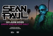 Sean Paul Konzert Ticket ,2 Stück ,Berlin 20.06.2025