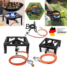 10,5 KW 3/4 Fuß Gasbrenner Gaskocher Hockerkocher Gas Kocher Camping Räucherofen