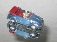 Wiking : Vw Käfer blaumetallic Cabrio  , sehr gut