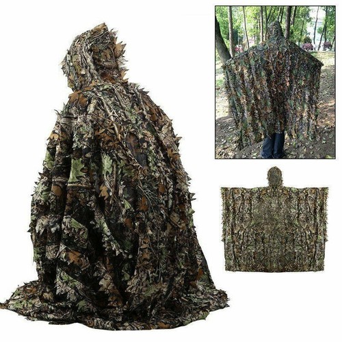 Ghillie suit woodland - 3d,