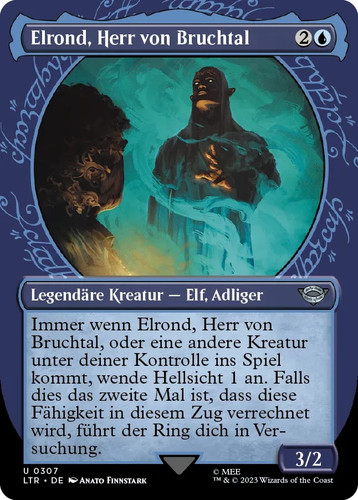 Mtg herr der ringe elrond - ringe,