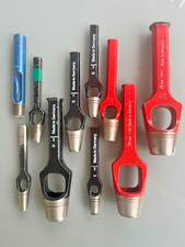 Konvolut Locheisen 9, 10, 12