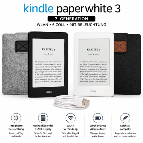 Amazon kindle paperwhite - amazon, 3