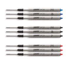 LAMY Kugelschreiber Minen M16 Großraumminen schwarz, blau, rot - F,M,B