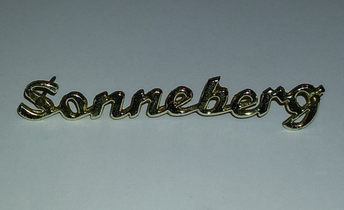 Emblem sonneberg - "sonneberg", (messing)