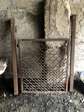 Eingangstor Eisentor mit Ornamenten