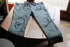 Neuwertige gute Veddel Lederjeans - schwere Rindlederhose in H 62 / 4XL !