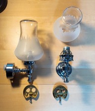 2 Stück SANIPA Wandleuchten, Badlampen, Spiegelleuchten