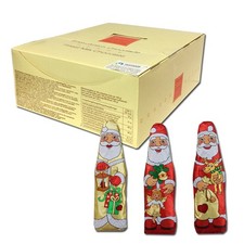 (30,65€/1kg) Storz Relief-Weihnachtsmann Schokolade, 100 Stück