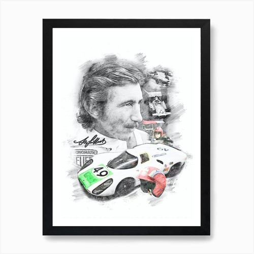 Siffert kunstdruck gerahmt - jo,
