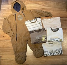 6-teil Set 5 Pullover 1 Schneeanzug Gr. 80